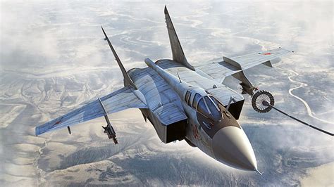 HD wallpaper: Foxhound, long-range, OKB MiG, MiG-31BM ...