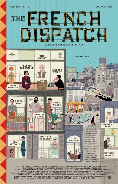 The French Dispatch Official Trailer