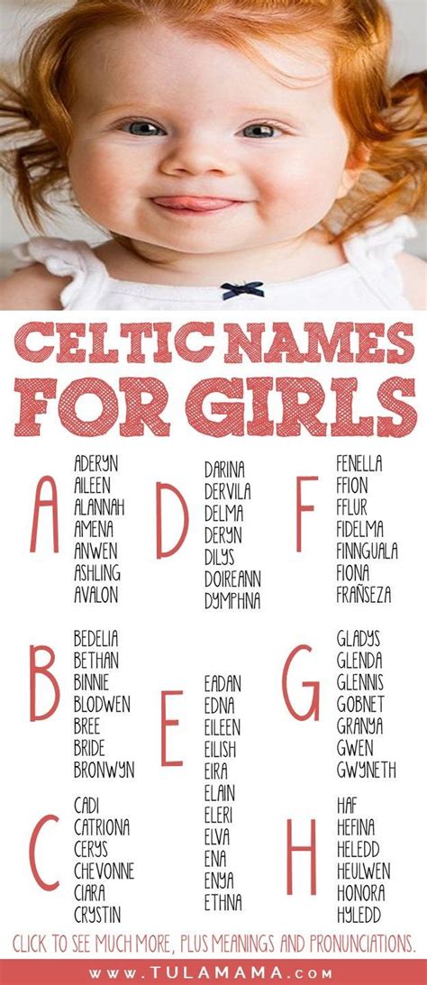 Beautiful Yet Overlooked Celtic Names You'll Want To Consider | Celtic names, Irish girl names ...