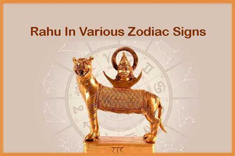 Rahu In Various Zodiac Signs, Rahu In Different Signs, Rahu Sign ...