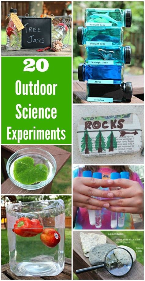 20 Outdoor Science Experiments | Backyard Science Activities | Science activities for kids, Kids ...