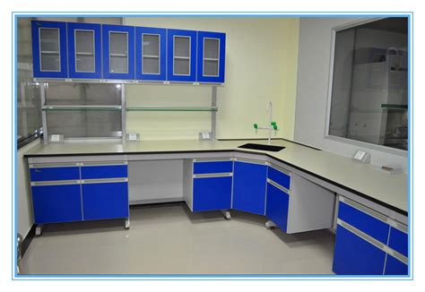 China Microbiology Laboratory Wall Mounted Bench with Shelf Support Wall Cabinet - China Wall ...