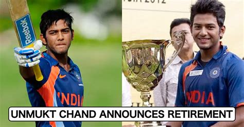 2012 U-19 World Cup Winner Unmukt Chand Quits Indian Cricket