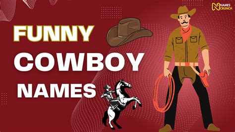 300+ Funny Cowboy Names (Cool Ideas) - Names Crunch