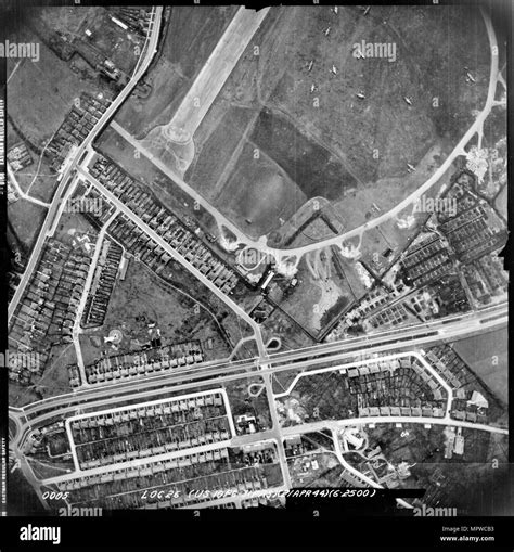 Aerial of filton airfield Black and White Stock Photos & Images - Alamy