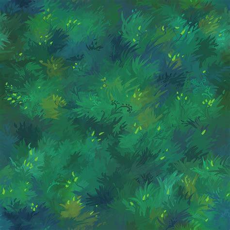 ArtStation - 【TEXTURE】Low Poly Game Grass_003 | Game Assets