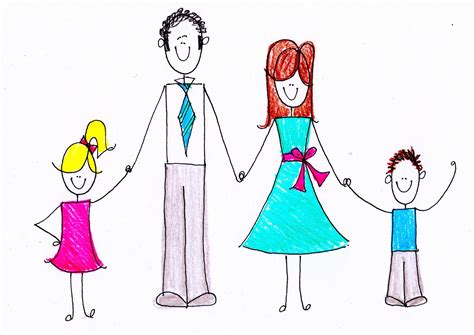 Family Drawing Stick Figures at GetDrawings | Free download