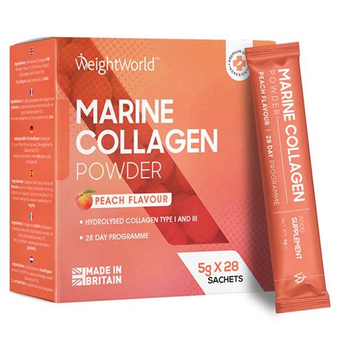 Marine Collagen Powder | Skin, Bones & Hair Anti-Ageing | WeightWorld