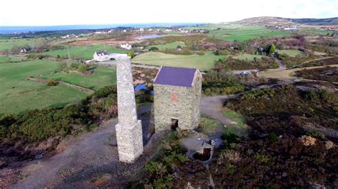 Aerial view of parys mountain anglesey Dji phantom 3 professional - YouTube