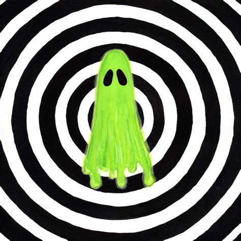 Ghost Slime - Painting by Flukelady | Prints Available