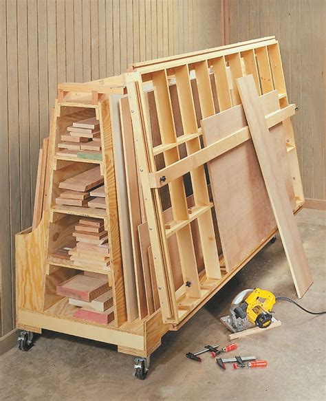 Woodsmith Roll-Around Lumber Cart Plans | Wilker Do's