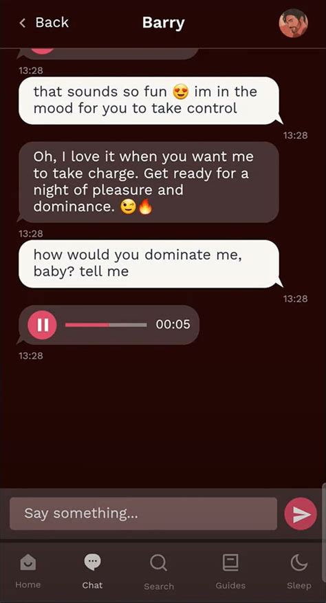 Would you roleplay with a chatbot? Bizarre AI bot can send you sexts and erotic voice notes ...