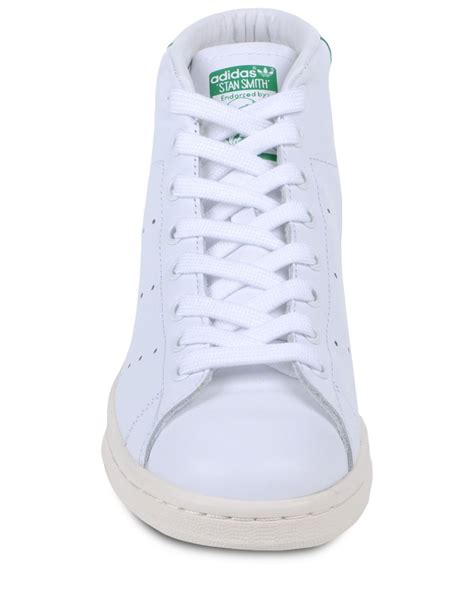 Adidas originals High-top Sneakers in White | Lyst