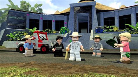 The LEGO Jurassic Park Game Looks Amazing