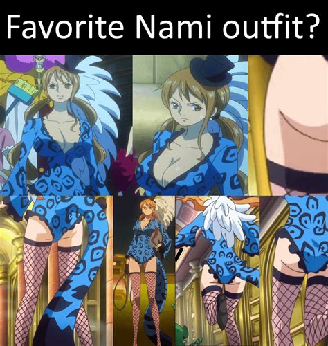 Favorite Nami outfit? Mine would be Nami's Film Gold Outfit for the Stealth mission : r/OnePiece