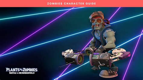 Plants vs Zombies Battle for Neighborville: Zombies Character Guide - KeenGamer