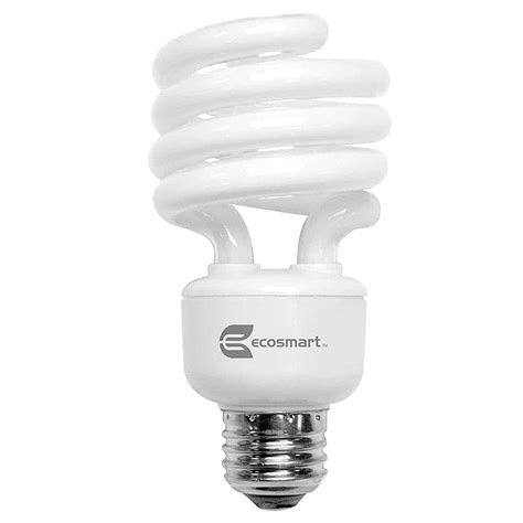 EcoSmart 100W Equivalent Soft White Spiral CFL Light Bulb (12-Pack)-ESBM2312 - The Home Depot