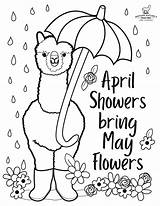 Collection Of April Coloring Pages  Free Printable sketch template