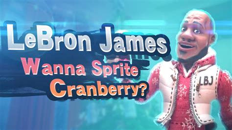 Lebron James Sprite Cranberry - wedgestory