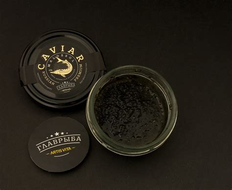 Russian caviar. Premium product on Behance