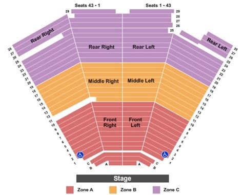 Van Wezel Performing Arts Hall Tickets in Sarasota Florida, Seating ...