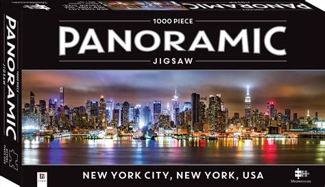 New York City, New York, USA 1000 Piece Panoramic Jigsaw Puzzle, Puzzles | Sanity