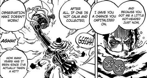 LUFFY ADVANCED OBSERVATION HAKI FORESHADOWED