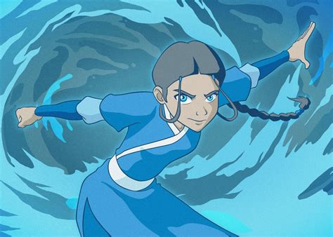 'Katara Waterbending Master' Poster by Avatar: The Last Airbender ...