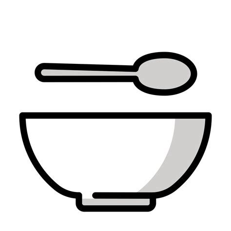 🥣 Bowl With Spoon Emoji