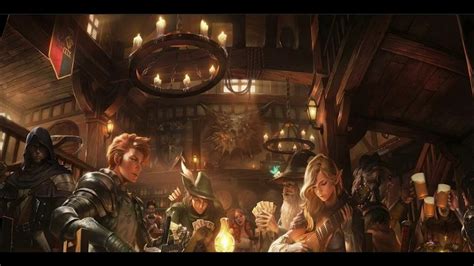 High Fantasy, Elven Tavern Music Mix - DnD Tavern Music - YouTube