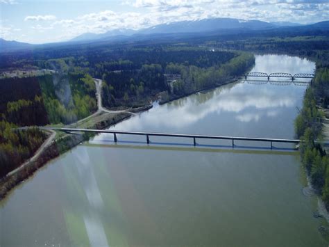 Hansard Bridge Crossing at Fraser River | The view looking u… | Flickr