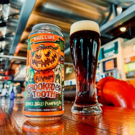 Phillips Brewing Releases 2022 Edition of Crooked’er Tooth Barrel Aged Pumpkin Ale – Canadian ...