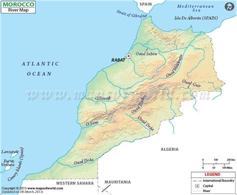 Pin by Esther Guiu on Maps-Charts | Map, River, Morocco