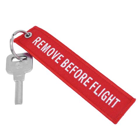 Remove before flight keychain - AIRLIVE