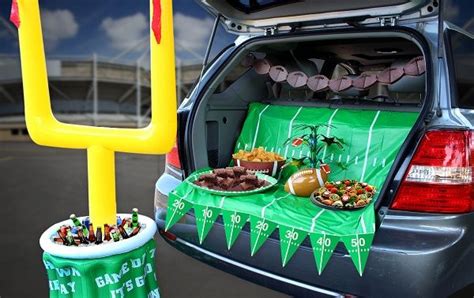 Football Theme Party Ideas - Sports Theme Party Planning | Windy ... | Truck or treat, Trunk or ...