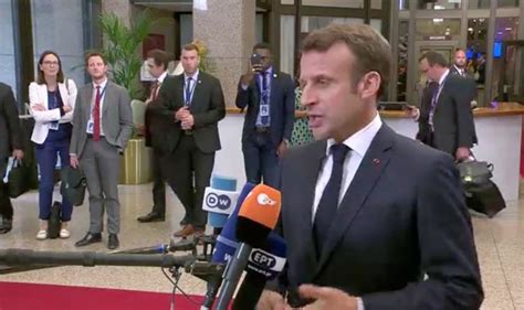 Macron RIPS EU leaders after summit 'failure' to replace Juncker ...