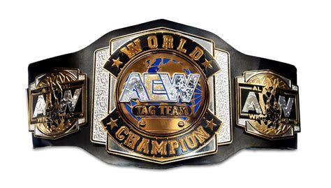 Buy All Elite Wrestling AEW World Tag Team Championship Belt - Authentic Design AEW Role-Play ...