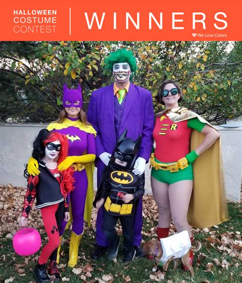 Halloween Costume Contest Winners 2017 - We Love Colors