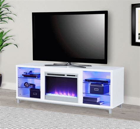 Ameriwood Home Lumina Fireplace TV Stand | Fireplace tv stand ...