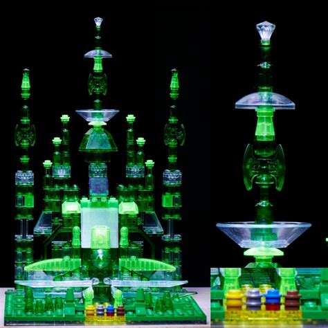 Off to see the Wizard in the Emerald City. Lego Microscale : r/lego