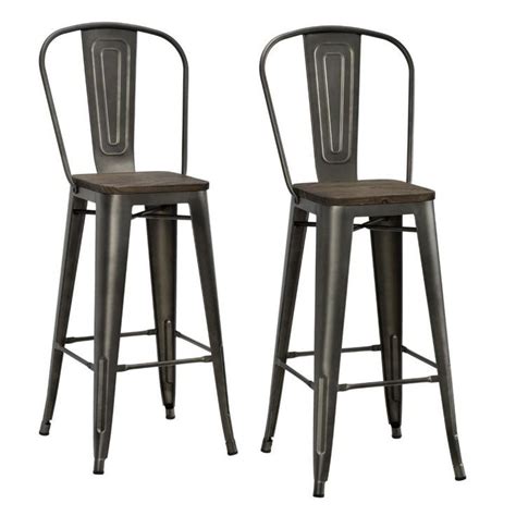 Farmhouse Bar Stools Under $100 - Home Decor | Metal counter stools ...