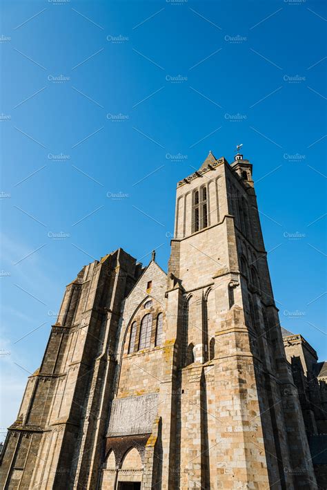 Cathedral of Dol-de-Bretagne | High-Quality Architecture Stock Photos ~ Creative Market