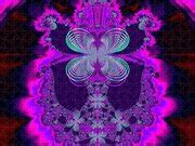 Neon Butterflies and Rainbow Fractal 137 Digital Art by Rose Santuci-Sofranko | Fine Art America
