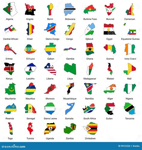 African Country Flags Stock Photo | CartoonDealer.com #22864578