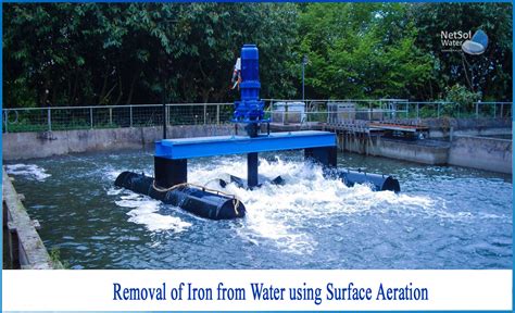 How to remove iron from Water using Surface Aeration