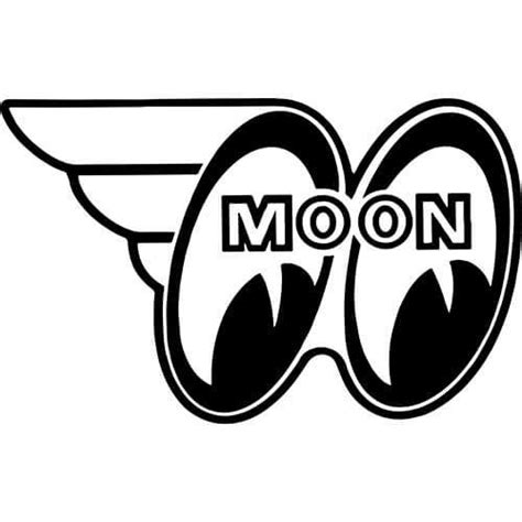 Mooneyes Logo Logo Decal Sticker – Decalfly