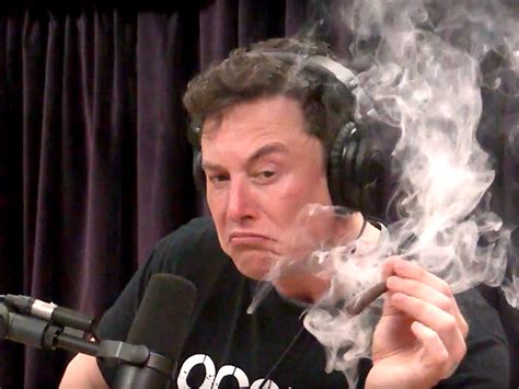 Elon Musk was filmed smoking weed just weeks after saying marijuana kills productivity