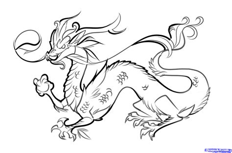 Free Chinese Dragon Drawing, Download Free Chinese Dragon Drawing png images, Free ClipArts on ...