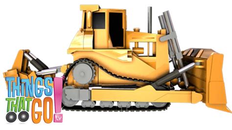 * BULLDOZER * | Trucks For Kids | Things That Go TV! - YouTube