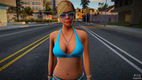 Tracey De Santa from GTA V for GTA San Andreas